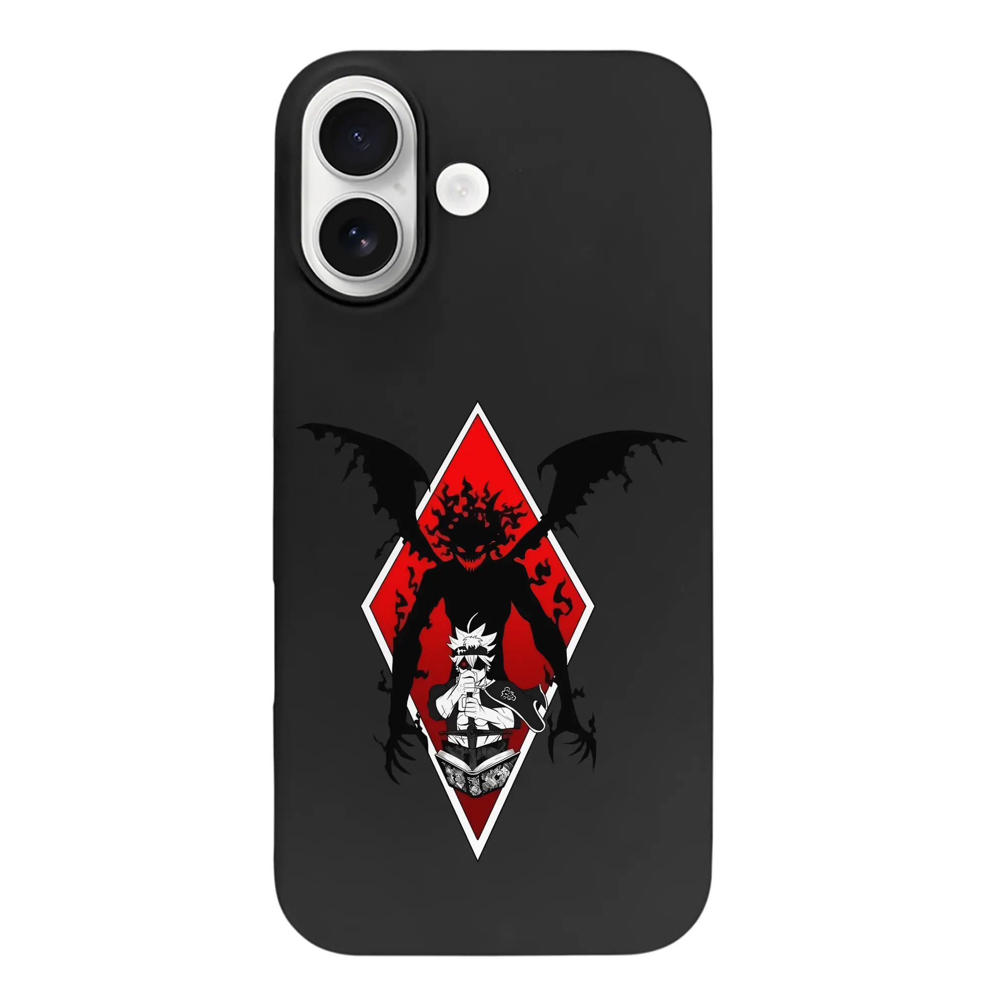 ブラッククローバー グッズ アスタ - iPhone 17 シリーズ シリコンケース 薄型 耐衝撃 指紋防止 ソフトタッチカバー 精密フィット 傷防止 保護ケース iPhone 17/17 Air/17 Pro/17 Pro Max 対応